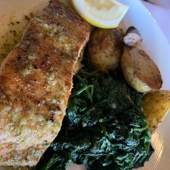 Jonathan's Restaurant - Salmon - Mediterranean Near Me - Garden City Park, New York Jonathan's Restaurant - Salmon - Mediterranean Near Me - Garden City Park, New York