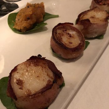 Morton's The Steakhouse - Bacon wrapped scallop - Steakhouses Near Me - Reston, Virginia Morton's The Steakhouse - Bacon wrapped scallop - Steakhouses Near Me - Reston, Virginia