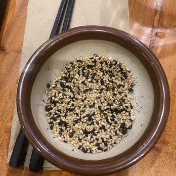 Yabu - Small bowls w/grinder to grind the sesame seeds - Japanese Near Me - Quezon City, NCR
