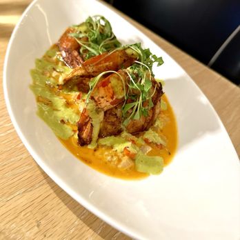 Clark & Bourbon - Shrimp maque choux - Whiskey Bars Near Me - St Louis, Missouri