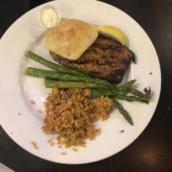 The Iron Horse Grill - Grilled Chilean Salmon - American Near Me - Jackson, Mississippi The Iron Horse Grill - Grilled Chilean Salmon - American Near Me - Jackson, Mississippi