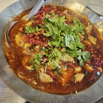 Grandma's Kitchen - A few piece of fish flowing but decent taste - Chinese Near Me - Cupertino, California