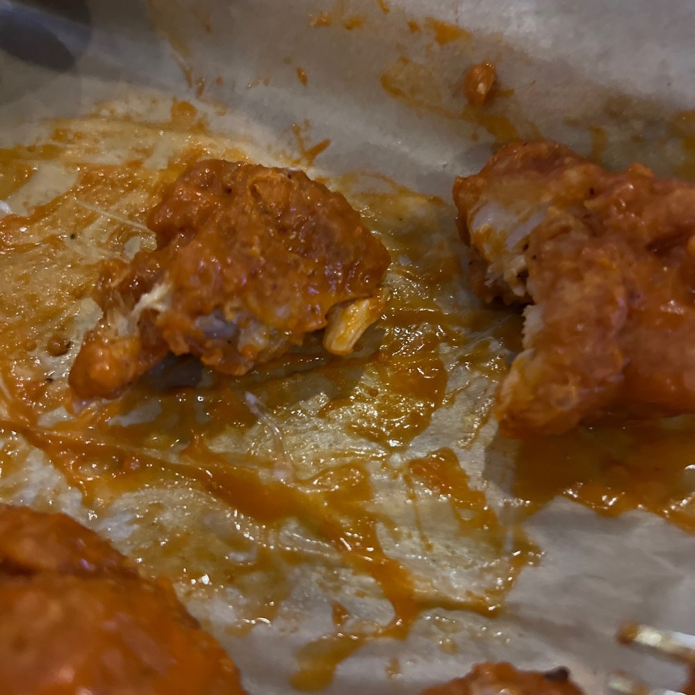 Boneless buffalo wings
