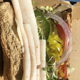 This is only half of my sandwich because I didn't think about a photo until the other half was gone but it was so greasy!
