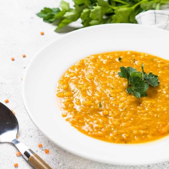Just Like Home Cooking - red lentil soup. - Mediterranean Near Me - Round Rock, Texas Just Like Home Cooking - red lentil soup. - Mediterranean Near Me - Round Rock, Texas
