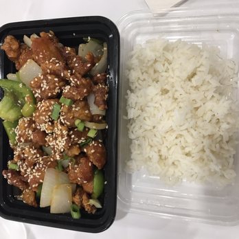 The Rice Box - Sesame chicken - Asian Fusion Near Me - Houston, Texas The Rice Box - Sesame chicken - Asian Fusion Near Me - Houston, Texas
