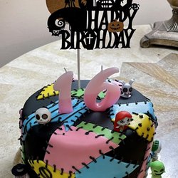 Art of Cakes Bakery - Nightmare Before Christmas Birthday Cake