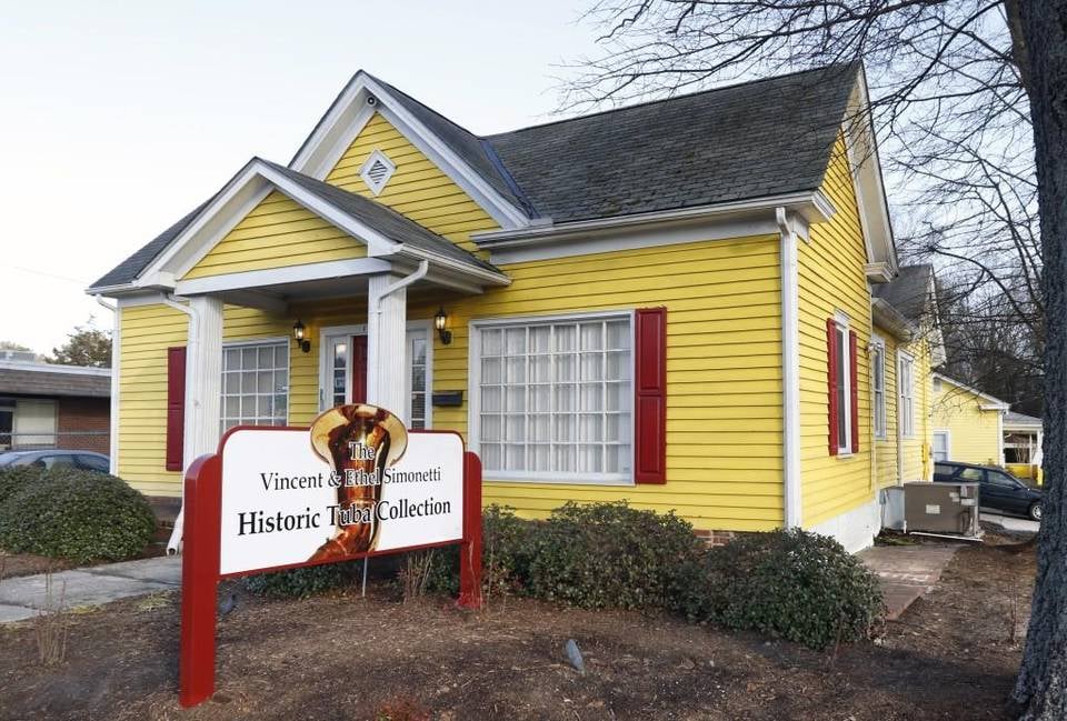 VINCENT & ETHEL HISTORIC TUBA COLLECTION Updated September 2024 1825 Chapel Hill