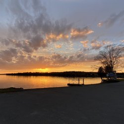 The Furbish House Brewhouse & Eats - Sunset across the street