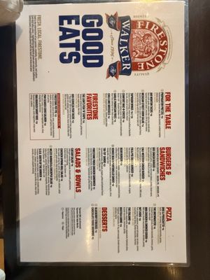 Menu photo 3 Firestone Walker - Paso Robles Paso Robles, CA Menu photo 3 Firestone Walker - Paso Robles Paso Robles, CA