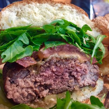 matchbox - A closer look at my burger! - New American Near Me - Sunrise, Florida