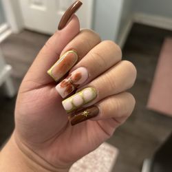 Nova Nail Spa - Fall nail set