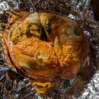 The Bagel Shack - Jalapeno bagel with jalapeno cream cheese - Breakfast & Brunch Near Me - Lake Forest, California The Bagel Shack - Jalapeno bagel with jalapeno cream cheese - Breakfast & Brunch Near Me - Lake Forest, California
