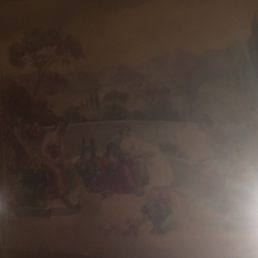 Ceiling...sorry it's a bit fuzzy...it's the bright lights throwing off the clarity Ceiling...sorry it's a bit fuzzy...it's the bright lights throwing off the clarity