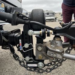 BPI RV & Trailer Services - Installed a new towing shank and WDH.