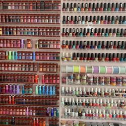 Lily Lash & Spa - Nail color options