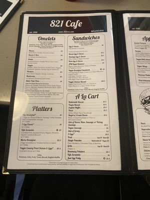 Menu photo 7 821 Café Richmond, VA