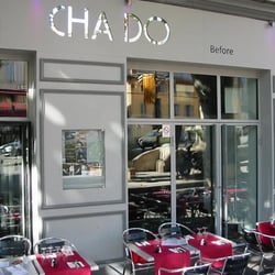 Chado Café - devanture et terrasse chado