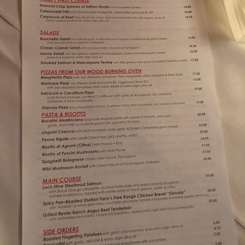 Marios Place - Menu - Italian Near Me - Riverside, California
