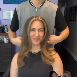 Coffee & Blowouts - Our coffee and blow dry bar concept aims to bring convenience and luxury to busy individuals looking for a quick hair styling.