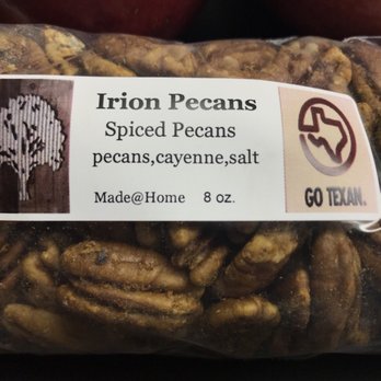 Richardson Farmers Market - Spicy pecans from Irion Pecans (Orchard located in Comanche) - Farmers Market Near Me - Richardson, Texas Richardson Farmers Market - Spicy pecans from Irion Pecans (Orchard located in Comanche) - Farmers Market Near Me - Richardson, Texas