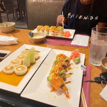 Crazy Sushi - lunch date with my baby girl. Kyoki roll and cold roll. she had a Monster roll and I can't see what the other one is lol. late post. Sorry - Sushi Bars Near Me - Jacksonville, Florida