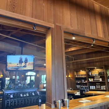 Firestone Vineyard - The bar top inside the tasting room - Wine Tasting Room Near Me - Los Olivos, California