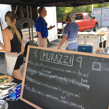 Murazzi Pizza - a menu on a blackboard - Caterers Near Me Murazzi Pizza - a menu on a blackboard - Caterers Near Me