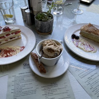 Della Santina's - Dessert! - Italian Near Me - Sonoma, California