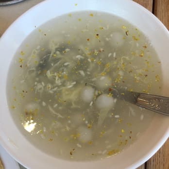 Dumpling House - Sesame rice balls with wine sauce. It was o.k - Shanghainese Near Me - Arcadia, California