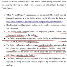 City of Austin current covid-19 guidelines for operating clinics current as of the day this review was posted and was violating City of Austin current covid-19 guidelines for operating clinics current as of the day this review was posted and was violating