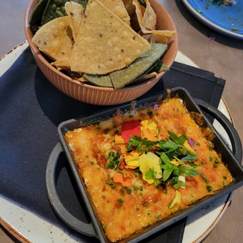 Maréla - happy hour chips and cheese dip - Seafood Near Me - Healdsburg, California Maréla - happy hour chips and cheese dip - Seafood Near Me - Healdsburg, California
