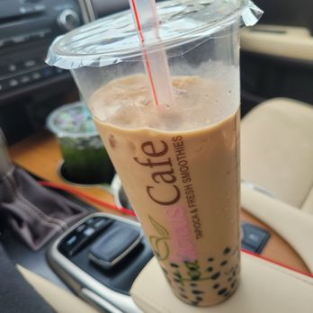 Tealicious Cafe - Black sugar milk tea - yum! - Bubble Tea Near Me - San Antonio, Texas