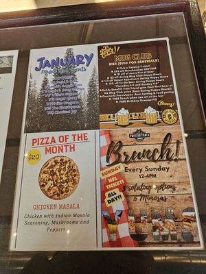 Menu photo 6 Twisted Track Brewpub Roanoke, VA
