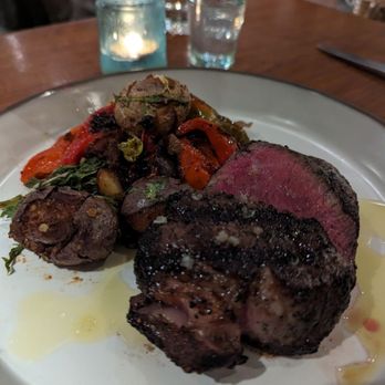 Little - Filet mignon roasted fingerling potatoes and jimmy nardellos - Breakfast & Brunch Near Me - Fort Collins, Colorado