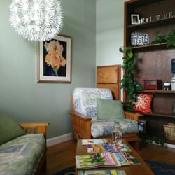 Euphoria Massage & Energetics - This is the reception area at the office.