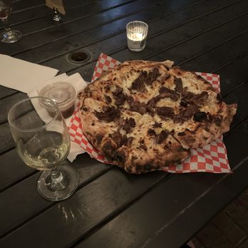 Devereaux House - short rib pizza - Wine Bars Near Me - Riverside, California