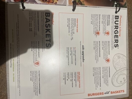 Menu photo 1 Wings and Rings Bedford, IN