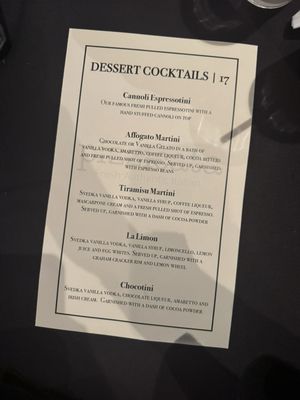 Menu photo 3 Pizzicata Glendale, AZ