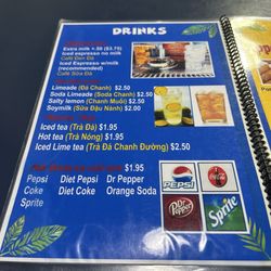 Pho Hoa One Restaurant - Menu 12/13/25