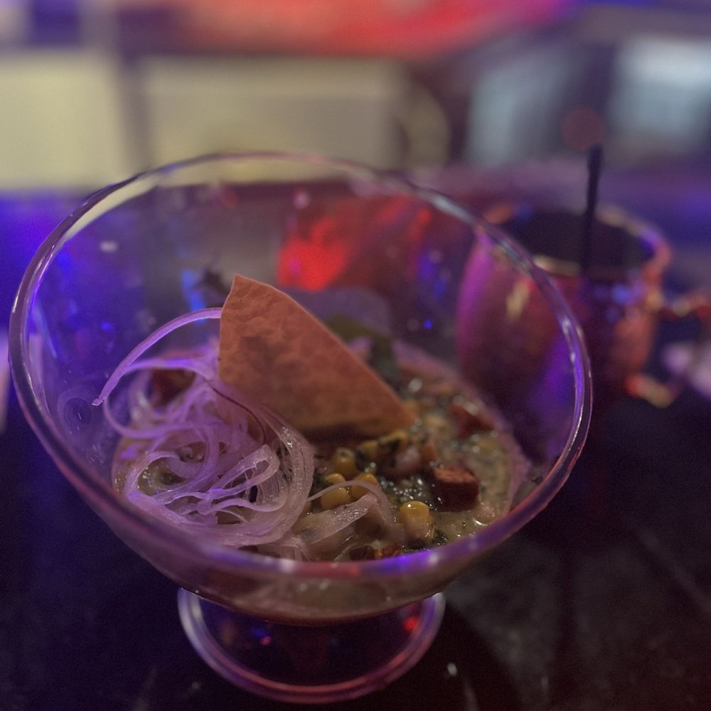 Atomic Lounge and Bar - Ceviche mixto. - Latin American Near Me - Miami, Florida