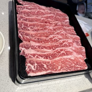 Haidilao Hotpot Bellevue - Angus Boneless Short Rib/ 安格斯雪花肥牛 - Hot Pot Near Me - Bellevue, Washington