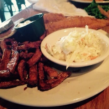Puckett's Restaurant - Catfish with sweet potato fries and cole slaw - Southern Near Me - Chattanooga, Tennessee Puckett's Restaurant - Catfish with sweet potato fries and cole slaw - Southern Near Me - Chattanooga, Tennessee