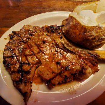 Texas Roadhouse - Rib eye steak bone in dinner - Barbeque Near Me - Rialto, California Texas Roadhouse - Rib eye steak bone in dinner - Barbeque Near Me - Rialto, California