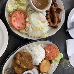 Peppe's Pollo - Bandeja Paisa and Guadejera