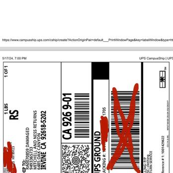 The UPS Store - Return Label I saw printed out and put onto package. (No post office label) - Shipping Centers Near Me - Las Vegas, Nevada The UPS Store - Return Label I saw printed out and put onto package. (No post office label) - Shipping Centers Near Me - Las Vegas, Nevada