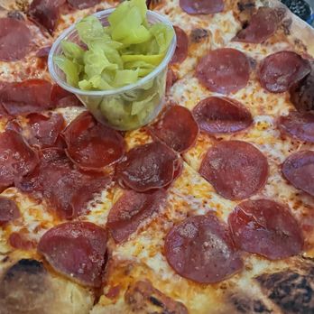 La Pergola Trattoria - Pepperoni pizza. Soooooooo good. - Italian Near Me - Big Bear Lake, California La Pergola Trattoria - Pepperoni pizza. Soooooooo good. - Italian Near Me - Big Bear Lake, California