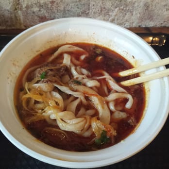The Handpulled Noodle - Lagman noodles w/ traditional herbal beef soup ($10.89 including tax)
Dated: March 2015. - Chinese Near Me - New York, New York The Handpulled Noodle - Lagman noodles w/ traditional herbal beef soup ($10.89 including tax)
Dated: March 2015. - Chinese Near Me - New York, New York