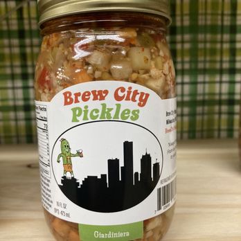 Brew City Pickles - a jar of pickles - Specialty Food Near Me - Milwaukee, Wisconsin