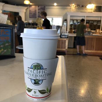 Pacific Coffee Roasting - I got a mocha chai! And my hubby got the Ibarra! - Coffee & Tea Near Me - Aptos, California